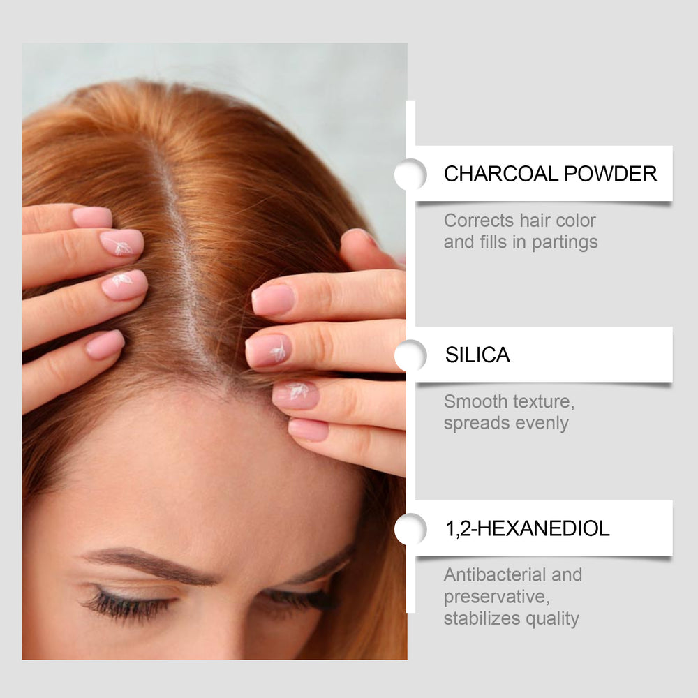 Fine Powder Texture Color-correcting Hair To Fill In The Hairline