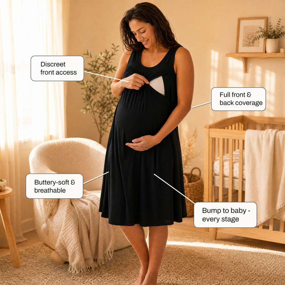 Aleriyo Everyday Nursing Gown